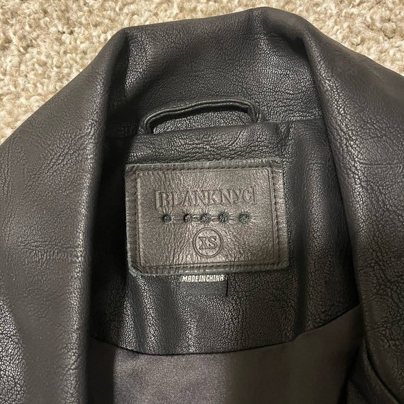 Blank NYC Leather Jacket - Picture 3 of 4